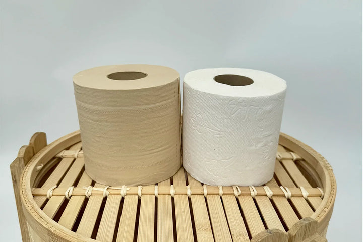 Chemicaliën in toiletpapier - conventioneel vs natuurlijk bamboe toiletpapier