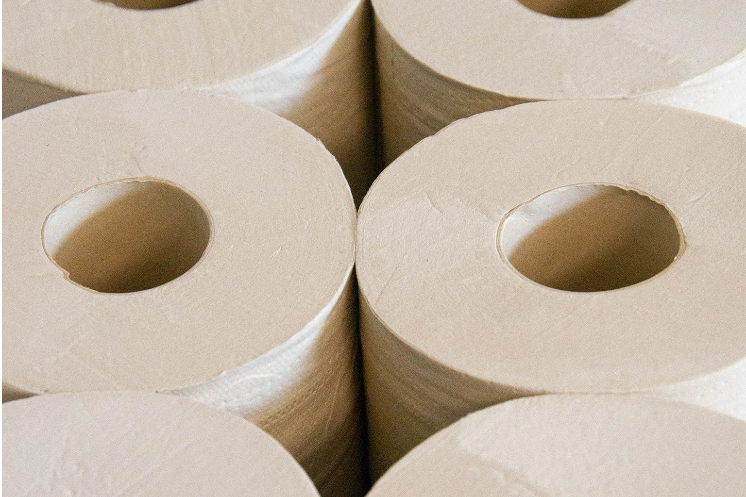 Bamboe toiletpapier rollen ongebleekt