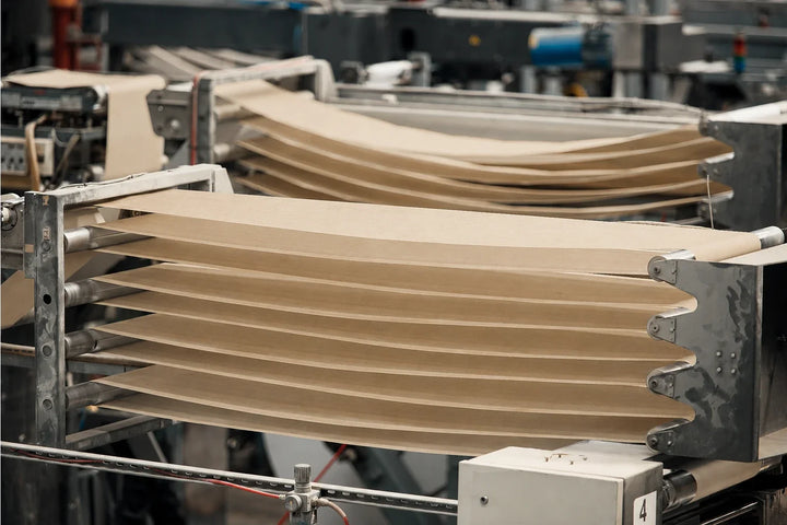 Productieproces van Bamboe toiletpapier