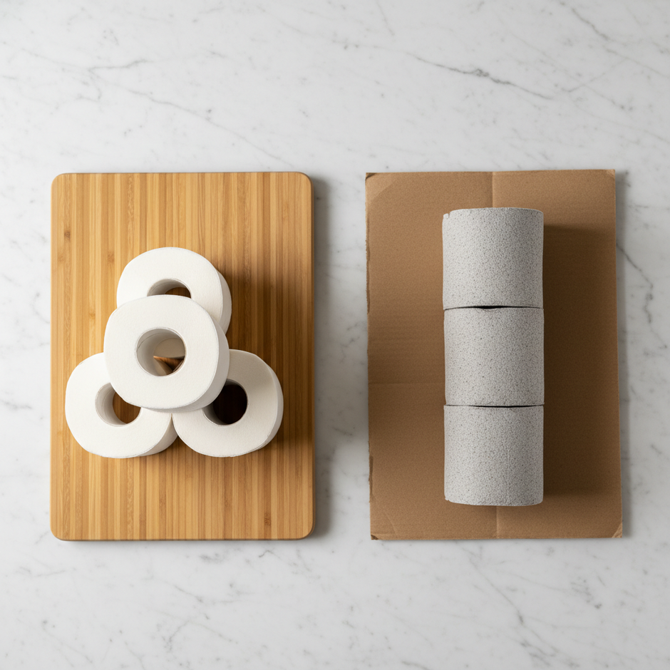 Bamboe vs gerecycled toiletpapier: wat is echt duurzamer?