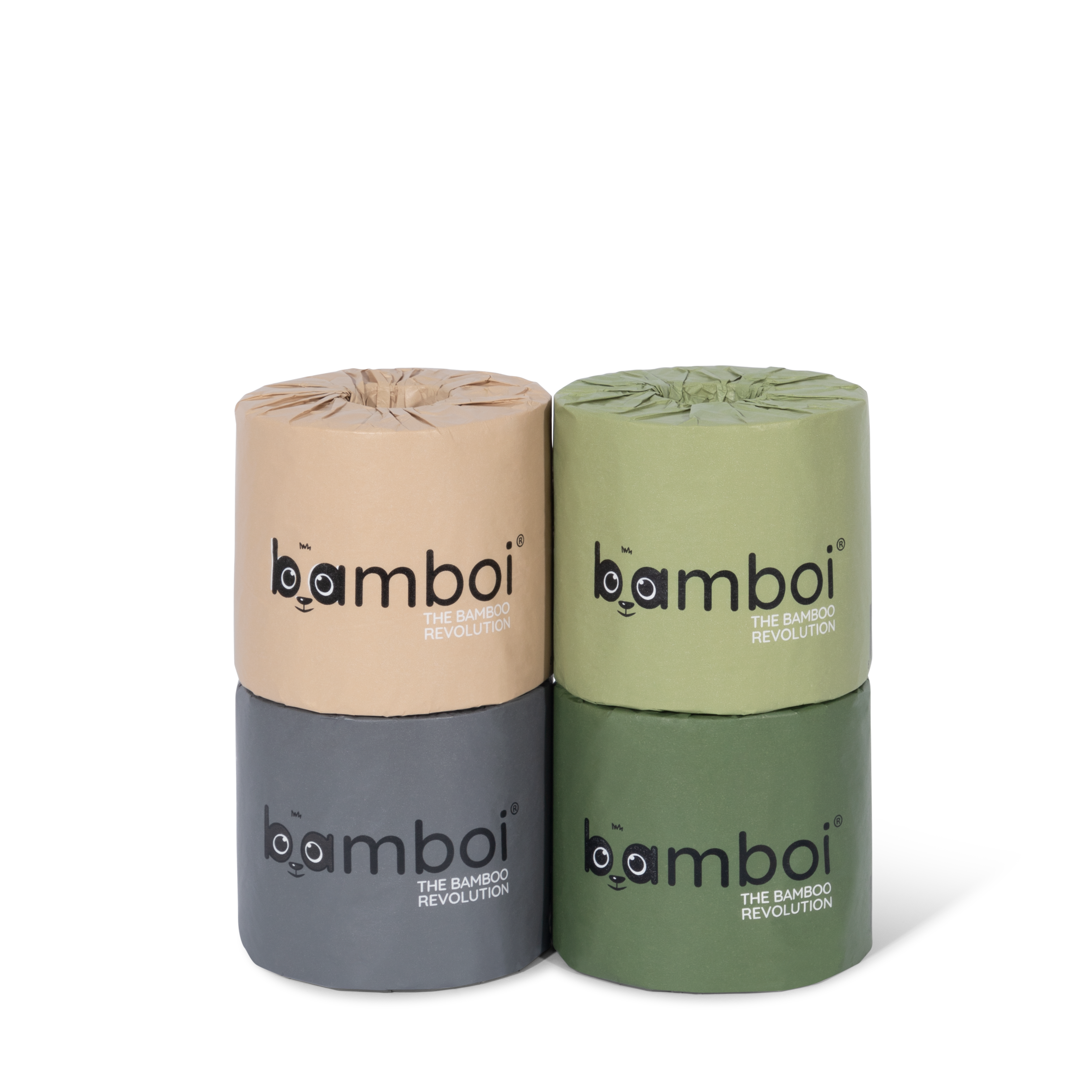 Probierpaket - Bamboi® Toilettenpapier 100% Bambus 4 Rollen